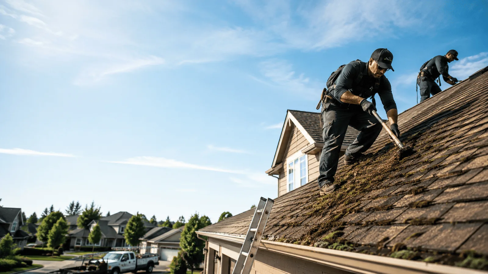 Roof Moss Removal in Milton, KY near me
